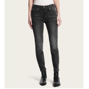 Frye black skinny jeans